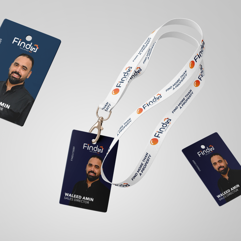 Free Employee ID Card Holder Mockup copy